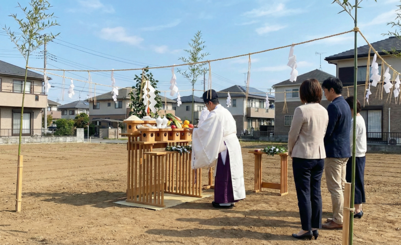 千葉で解体後の「地鎮祭」徹底ガイド｜当日の流れ・費用（玉串料）・準備するもの