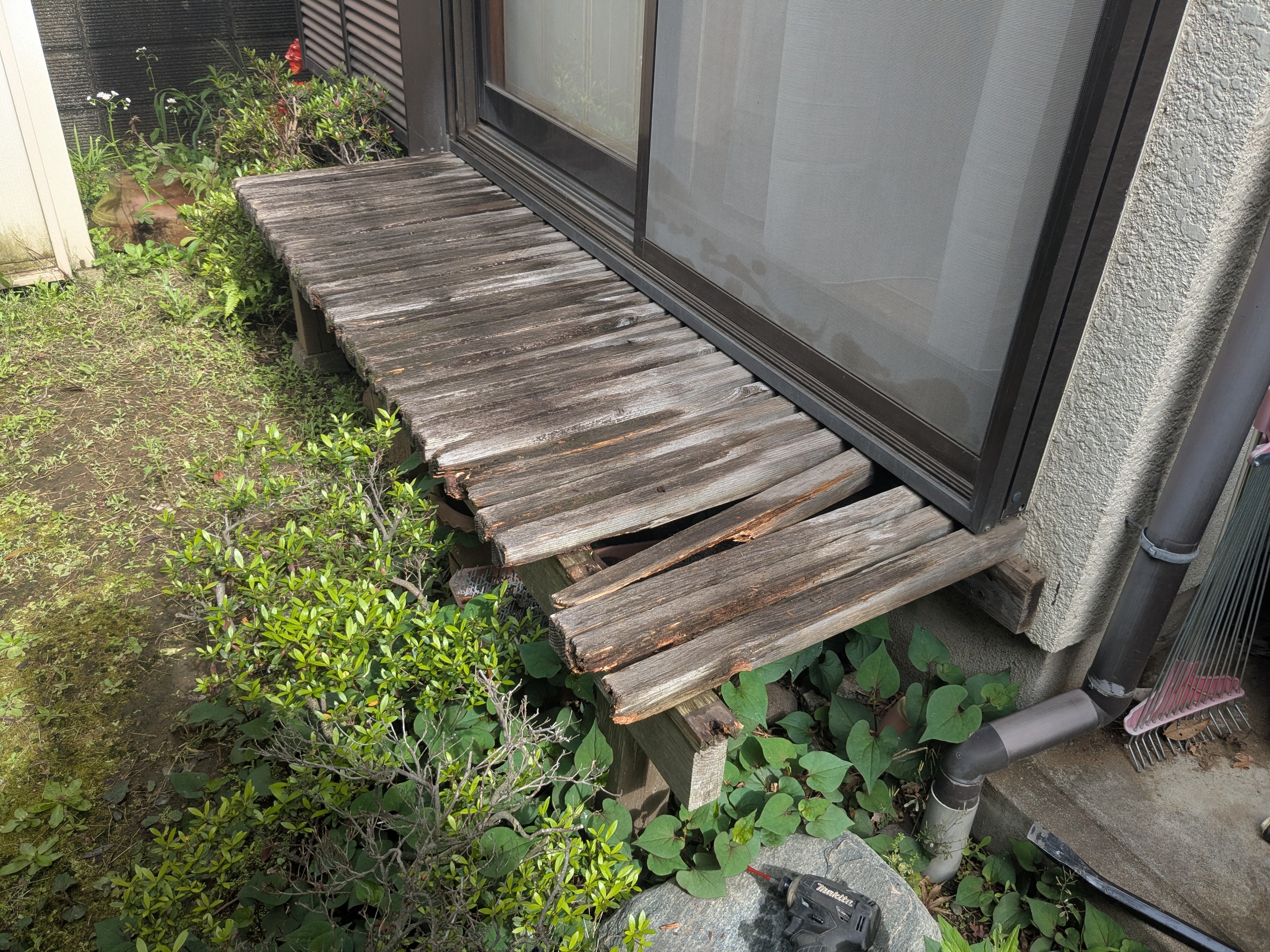 習志野市　濡縁撤去