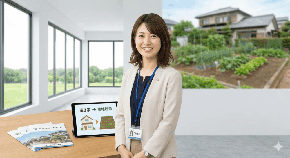 千葉県で空き家を農地転用する手続きは？解体が必要なケースと費用を解説