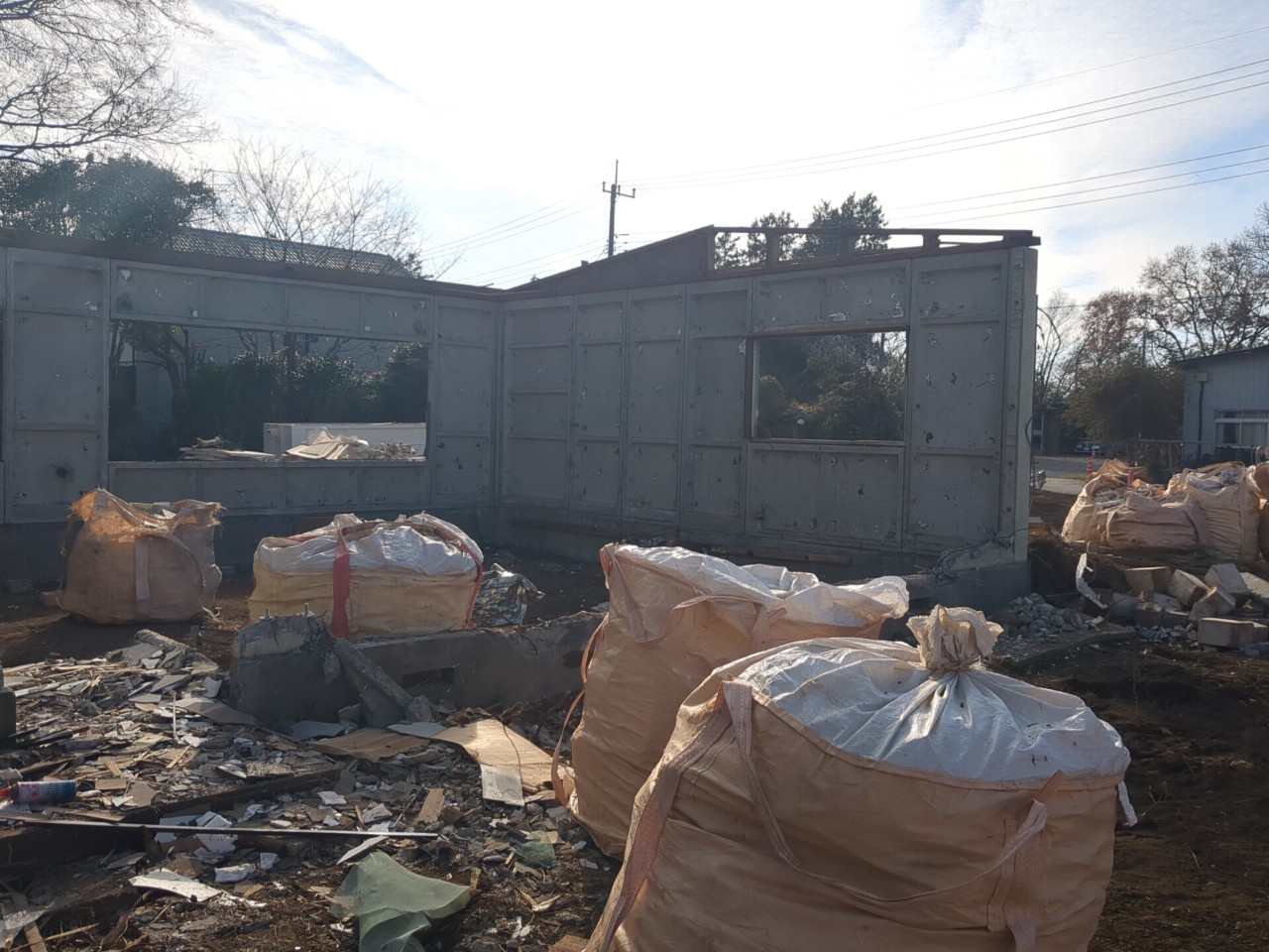 千葉市緑区　20坪軽量鉄骨平屋解体