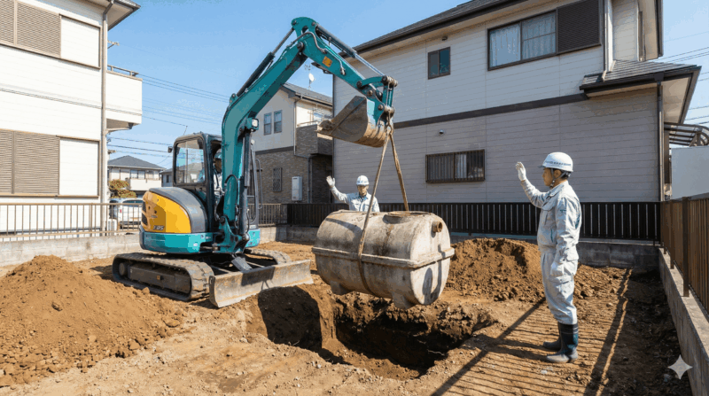 千葉県で浄化槽の解体・撤去費用はいくら？手続きと清掃、業者の選び方