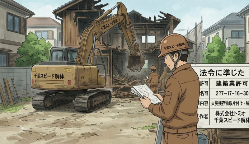 千葉で火災に遭った建物の解体費用は火災保険でまかなえる？申請の流れ