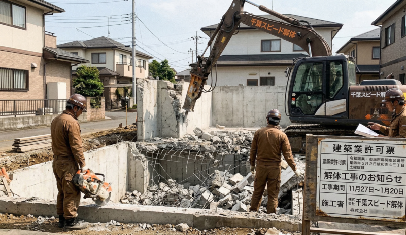 千葉の解体工事で地下室が見つかったら？追加費用と対策