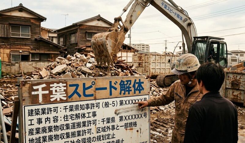 千葉の解体業者が持つべき産業廃棄物収集運搬業許可とは？