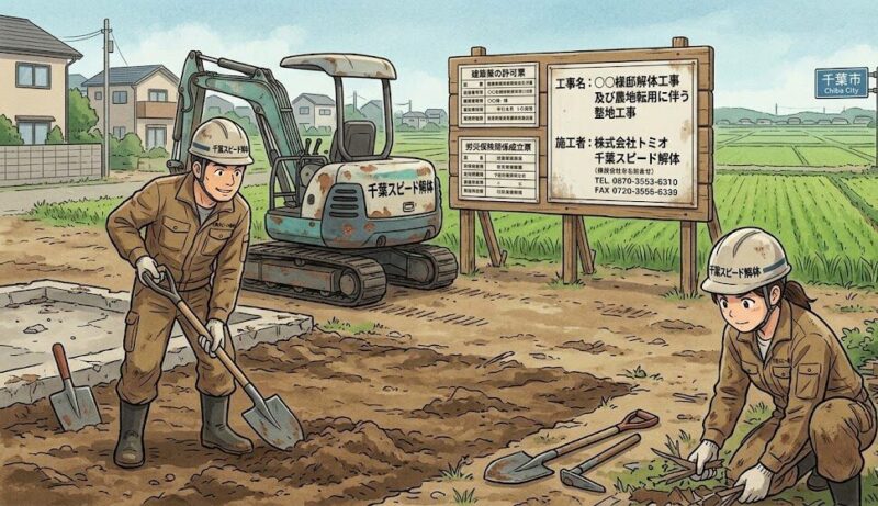 千葉県で宅地を農地に戻す方法｜家を解体後の「農地転用」手続きガイド