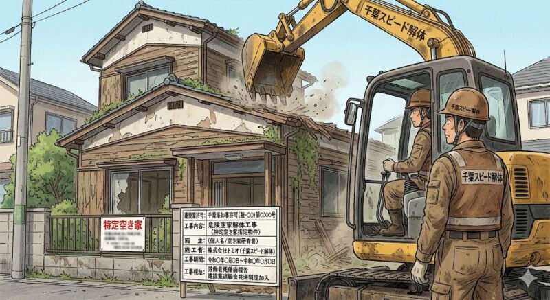 千葉で「特定空き家」に指定されたら？解体しないとどうなる？行政代執行と補助金