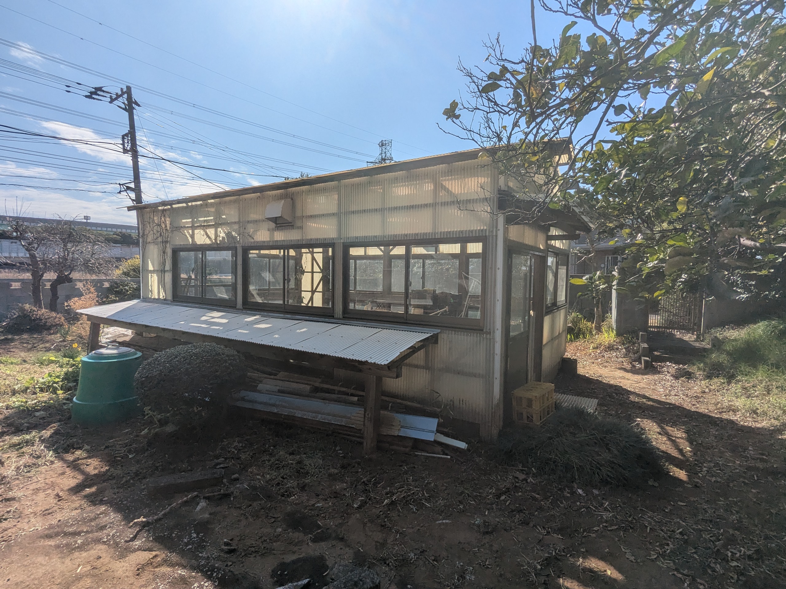 千葉市　農業用倉庫6坪解体工事