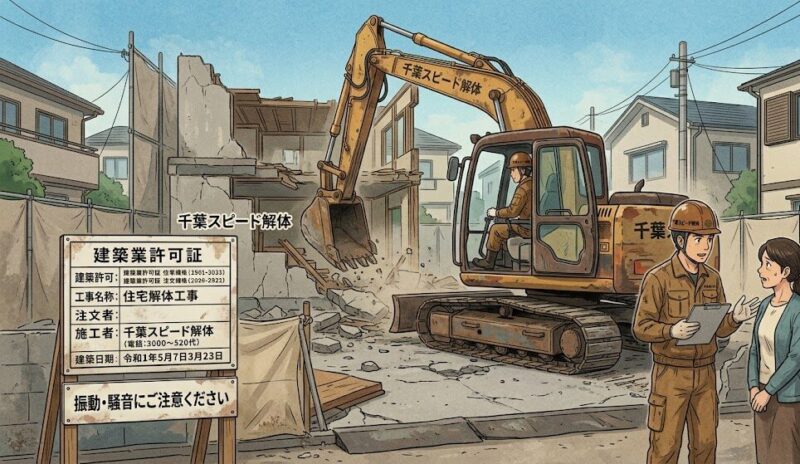 千葉の解体工事で振動による苦情がきたら？対策と対応方法