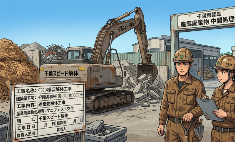 千葉の解体業者が利用する産業廃棄物処分場（中間処理場）の探し方と適法性