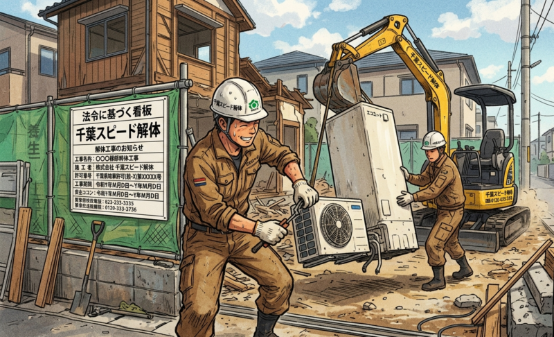 千葉でエコキュート（給湯器）を解体・撤去する費用。処分時のフロン回収の義務