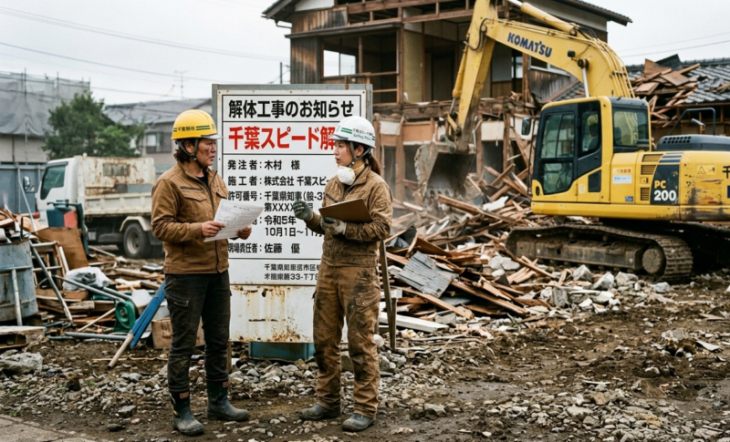 千葉の解体工事、施主はどこまで「立ち会い」すべき？中間・完了確認の重要性