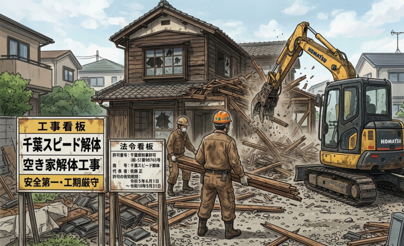 千葉の築50年以上の空き家、解体するベストなタイミングは？税金対策と売却比較