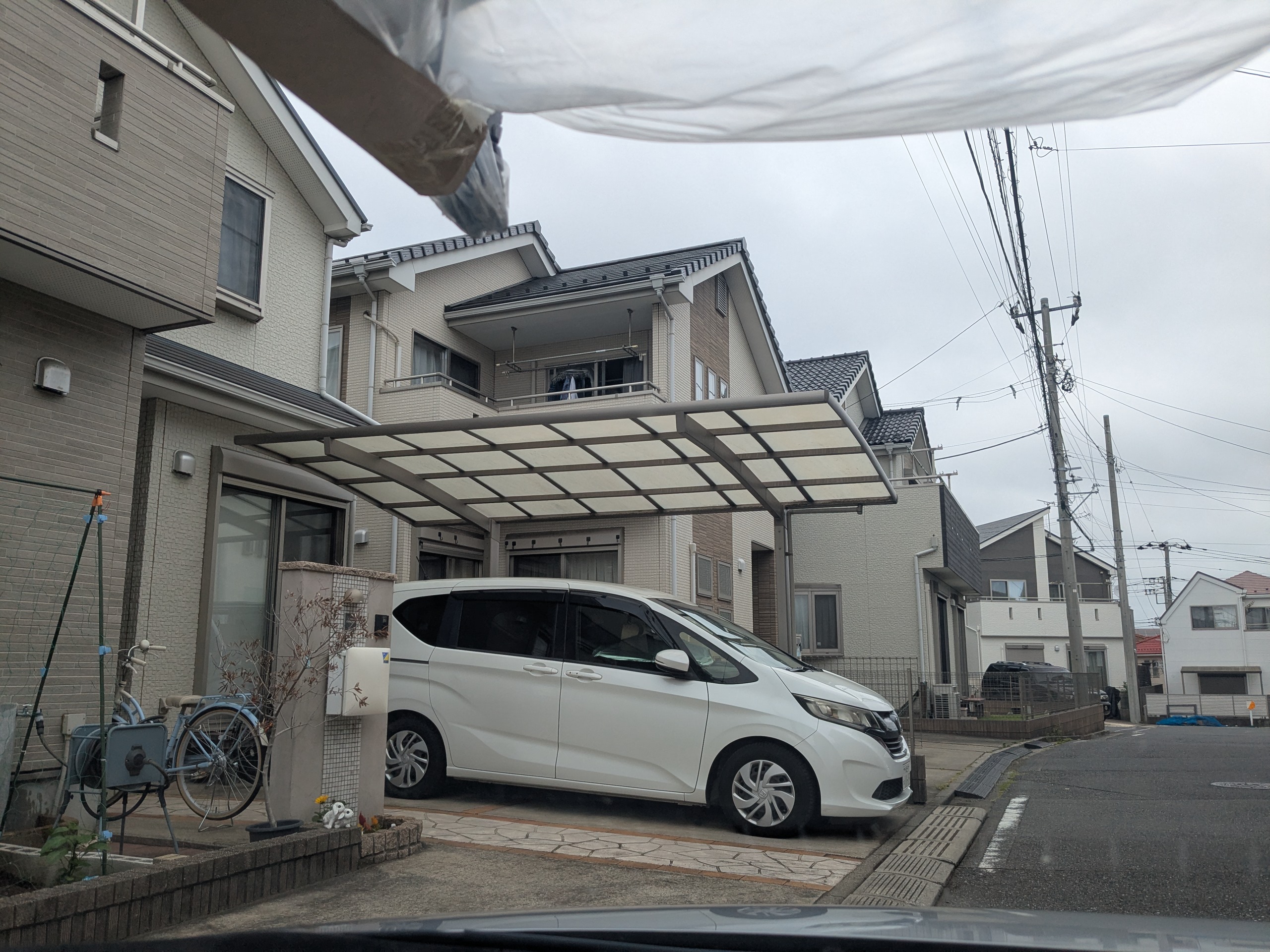 千葉市　カーポート撤去工事