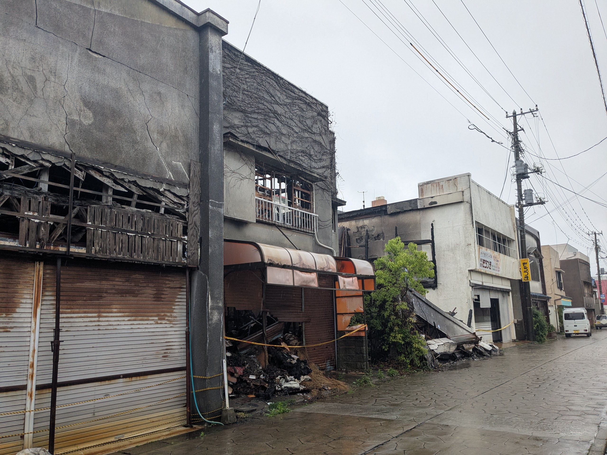 千葉県　木造36坪火災現場解体　