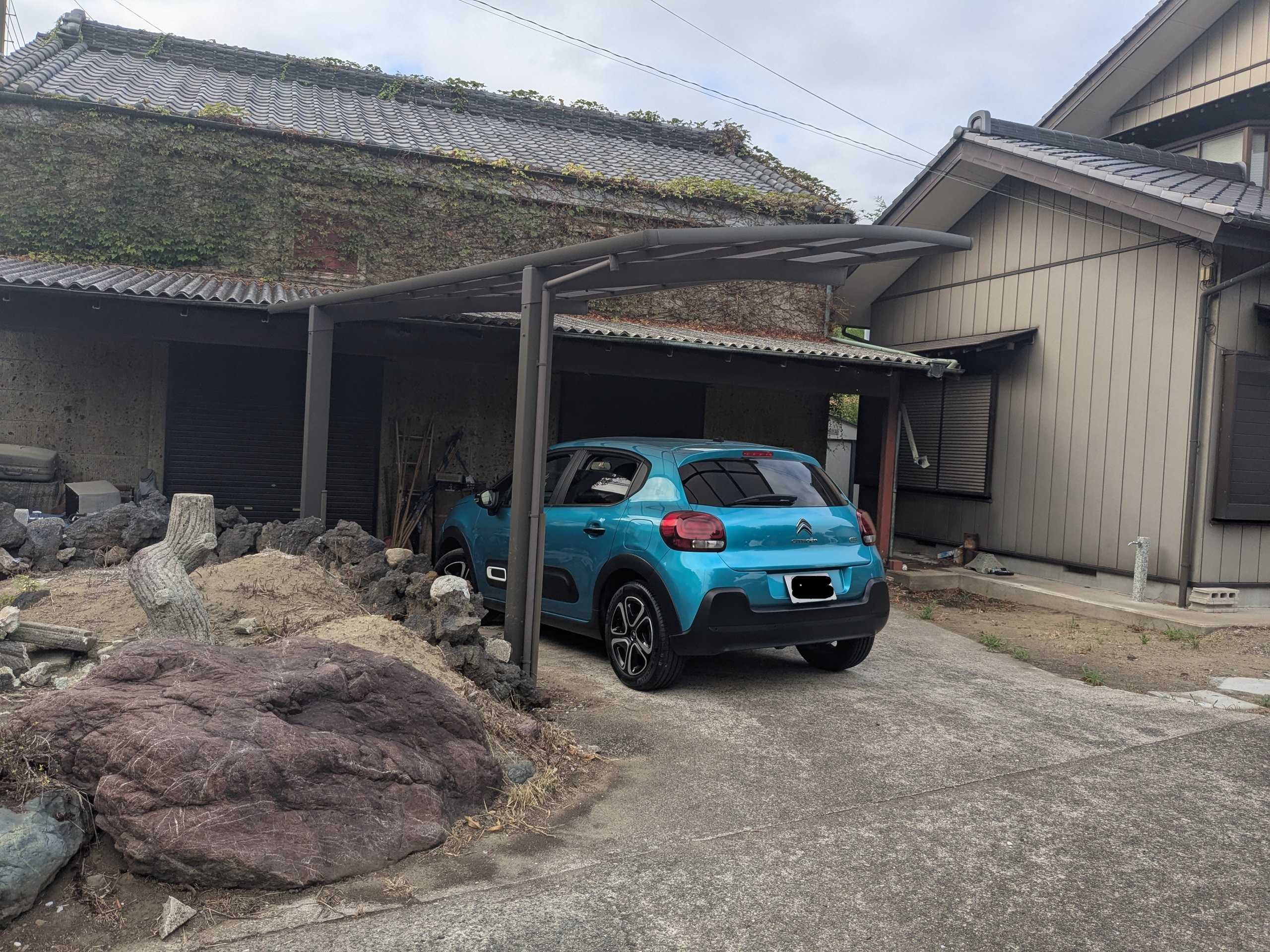 千葉市　カーポート撤去工事